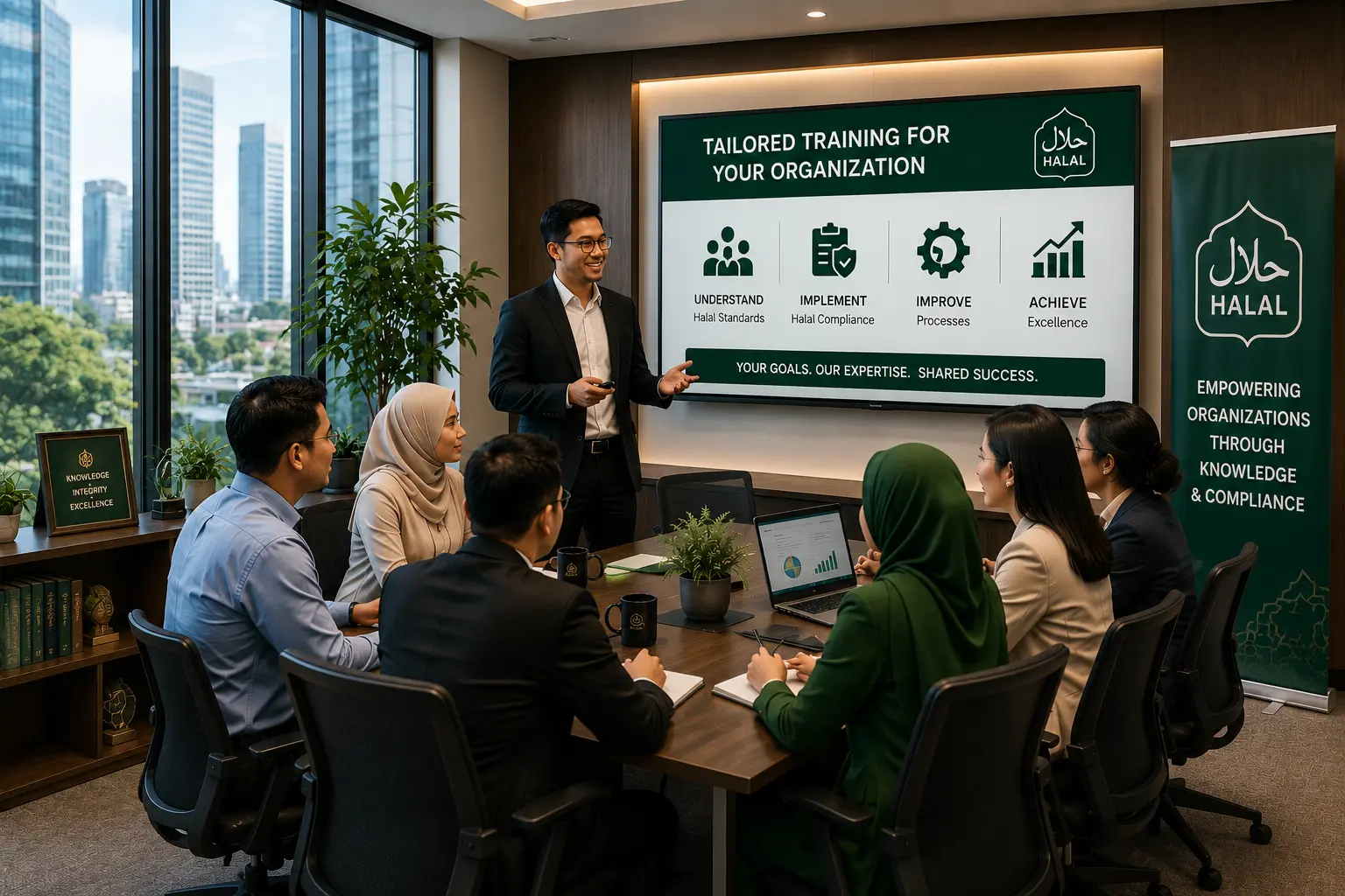 Customized corporate Halal training for an organization